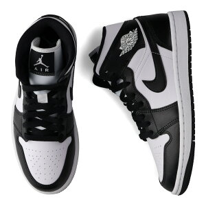 �i�C�L NIKE �E�B�����Y �G�A�W���[�_��1 �~�b�h �X�j�[�J�[ �����Y ���f�B�[�X WMNS AIR JORDAN 1 MID �u���b�N �� DV0991-101