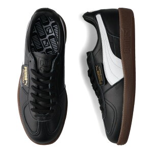 【最大1000円OFFクーポン発行中】 PUMA PALERMO LTH MIJ プーマ パレルモ レザー MIJ スニーカー メンズ レディース ブラック 黒 402384-01