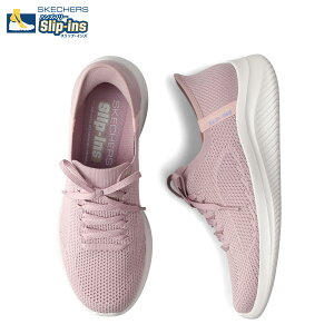 SKECHERS SLIP-INS ULTRA FLEX 3.0 �X�P�b�`���[�Y �X���b�v�C���Y �E���g�� �t���b�N�X 3.0 �G���x�C�e�b�h ���[�V���� �X�j�[�J�[ ���f�B�[�X �s���N 150457-LTMV ��̓�