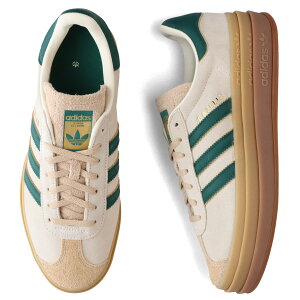 adidas Originals GAZELLE BOLD W �A�f�B�_�X �I���W�i���X �X�j�[�J�[ �K�[�� �{�[���h W �����Y ���f�B�[�X ���� �K�b�c���[ �N���[�� ID7056