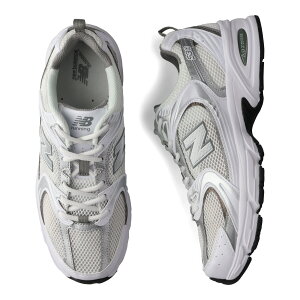 new balance �j���[�o�����X 530 �X�j�[�J�[ �����Y ���f�B�[�X D���C�Y �z���C�g �� MR530AD [�\�� 4�����{ ���ח\��]