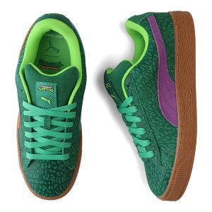 PUMA SUEDE XL TMNT プーマ スウェード スニーカー メンズ スエード グリーン 401304-01