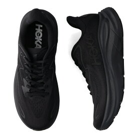 HOKA ONE ONE CLIFTON 10 ホカオネオネ スニーカー クリフトン 10 メンズ ブラック 黒 1162030-BBLC
