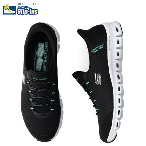 yő1000~OFFN[|sz SKECHERS SLIP-INS GLIDE-STEP XPb`[Y XbvCY OChXebv p[X[g Xj[J[ Xb| fB[X ubN  104547
