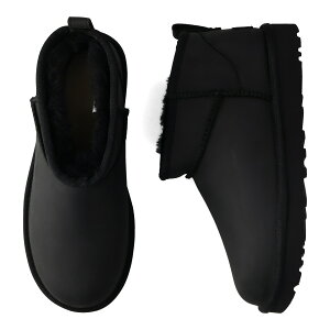 yő1000~OFFN[|sz UGG CLASSIC ULTRA MINI LTHR AO u[c [gu[c NVbN Eg ~j fB[X ubN  1174210