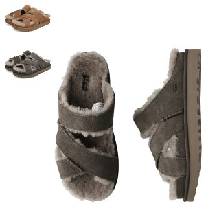UGG GREENPORT CROSS STRAP SLIDE �A�O �T���_�� �X���b�p �O���[���|�[�g �N���X�X�g���b�v �X���C�h ���f�B�[�X ���� �`�F�X�i�b�g �_�[�N �O���[ 1178470 ��̓�