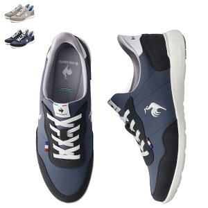 le coq sportif LCS SEGUR III WIDE SI ���R�b�N �X�|���e�B�t �X�j�[�J�[ LCS �Z�M���[�� III ���C�h SI ���f�B�[�X E���C�Y �y�� �O���[ �l�C�r�[ LU6SSN18LZ