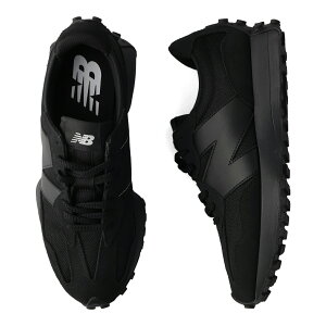 new balance �j���[�o�����X 327 �X�j�[�J�[ �����Y ���f�B�[�X D���C�Y �u���b�N �� MS327CTB