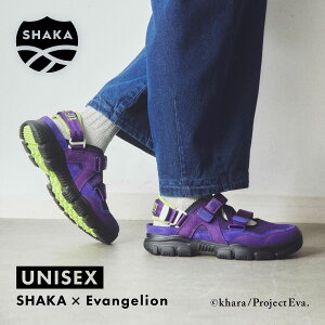 SHAKA OTTER TRAIL AT SECOND WAY for EVANGELION �V���J �X�j�[�J�[ �T���_�� �X�|�[�c�T���_�� �����Y �V���I�G���@���Q���I�� �R���{ EVA-00 �덆�@ ���� �u���[ SK-217EVA