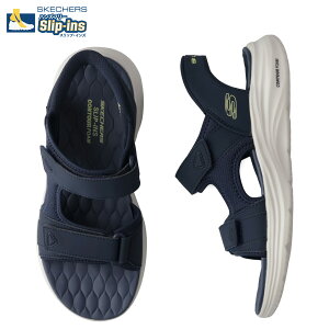 SKECHERS HANDS FREE SLIP-INS CONTOUR FOAM SANDAL ZAYDER �X�P�b�`���[�Y �X���b�v�C���Y �R���c�A�[ �t�H�[�� �T���_�� �U�C�_�[ �T���_�� �X�g���b�v�T���_�� �����Y �l�C�r�[ 232799