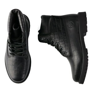 Timberland 6IN PREMIUM BOOTS WP �e�B���o�[�����h 6�C���` �v���~�A�� �E�H�[�^�[�v���[�t �u�[�c ���f�B�[�X �{�v �h�� �u���b�N �� A5M5N