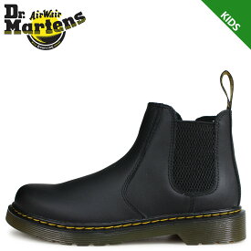 【最大1000円OFFクーポン配布中】 Dr.Martens CORE KIDS BANZAI ドクターマーチン バンザイ サイドゴア チェルシーブーツ キッズ ブラック 黒 R16708001