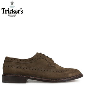 【最大1000円OFFクーポン配布中】 Trickers RICHARD トリッカーズ ウイングチップ シューズ 5ワイズ メンズ ブラウン 5164