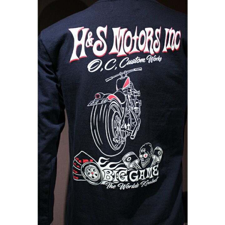 楽天市場】長袖Tシャツ ロンT ハーレー バイカー アメ車 HOTROD
