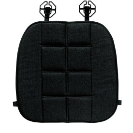 ボンフォーム(BONFORM) クッション 竹炭DX ヒップ型 45x45cm ブラック 5786-43BK