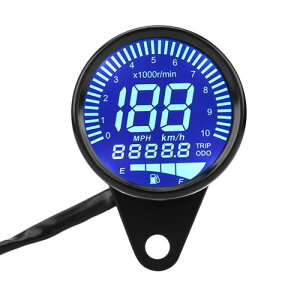 �X�s�[�h���[�^�[ 12V LED �I�[�g�o�C �X�s�[�h���[�^�[ ���s�����v �ėp �f�W�^�����[�^�[ �^�R���[�^�X�s�[�h�Q�[�W �o�C�N���[�^�[ �o�C�N�p �I�[�g�o�C�p �ő呬�x�\��160km/h �� �C��