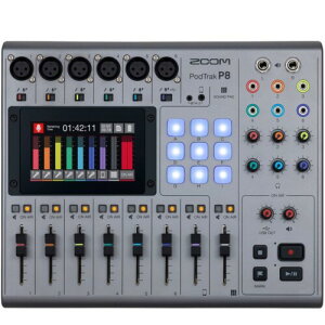 ZOOM �Y�[�� �|�b�h�L���X�g���R�[�_�[ MTR 6�`�����l������ P8 �^�b�`�p�l������ �~�b�N�X/�ҏW/�z�M�Ή� �I�[���C������ 3�N�ۏ�
