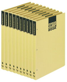 コクヨ スクラップブック とじ込み式 A4 10冊パック ラ-40NX10
