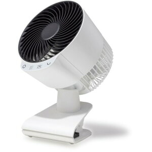 TOPLAND �g�b�v�����h �T�[�L�����[�^�[ DC���[�^�[ ��� �N���b�v�� ���E������U�� 2WAY�d�� (�R���Z���g/USB) ���ʒ���4�i�K �����R���t�� �z���C�g SF-CC20WT