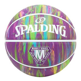 SPALDING(スポルディング) バスケットボール マーブル パープル ラバー 6号球 84-412Z バスケ バスケット