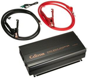 �Z���X�^�[ �����g�C���o�[�^�[ SI-1500/24 ��i�o��1,200W(�ő�1,500W) USB(��i2.4A) �R�[�h��2.0m 24V�Ԑ�p CELLSTAR