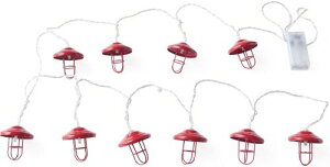 �L�[�X�g�[�� �X�g�����O���C�g LED �X�g�����O �����^�� METAL 10P 3.3m ���b�h ���d�r��