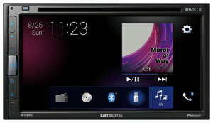 Pioneer �f�B�X�v���C�I�[�f�B�I FH-6500DVD 6.8�C���` 2D CD DVD USB Bluetooth iPod iPhone AUX DSP �J���b�c�F���A