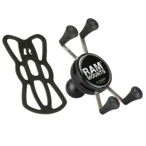 �����}�E���g RAM MOUNTS X�O���b�v �X�}�[�g�t�H���z���_�[ X-Grip�z���_�[ (1�C���`) �o�C�N ���]�� GoPro �X�}�z �ԍڗp�Ȃ� RAM-HOL-UN7BU