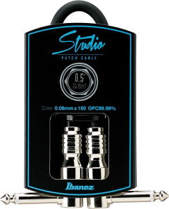 Ibanez �A�C�o�j�[�Y OFC�c�� �n�C�G���h�E�M�^�[/�x�[�X�p�p�b�`�P�[�u�� 0.5ft(0.15m) L��-L���v���O HF05P