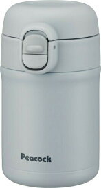 ピーコック 水筒 ワンタッチ 給水 ボトル 保温 保冷 280ml ペール ブルー AKH-28 A