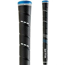ゴルフプライド GOLF PRIDE CP2シリーズ グリップ (Pro(赤キャップ)/Wrap(青キャップ)、バックラインなし)　ブルー ミッドサイズ