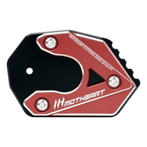 MotHeartCNC �o�C�N�p�T�C�h�X�^���h�t�b�g�G�����[�W���[ �Ή� Ninja500/ZX4R/Z500 24-25 ZX4RR 23-25 Z900 17-25 YZF-R7/Z900SE YZF-R1/R1M/R3 MT03/MT07/MT09/MT10 Tracer9 XSR700 CNC ����~�ߕ⏕�v���[�g z650rs z800 ninja �p