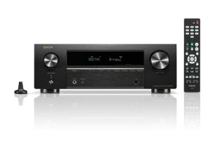 �f�m�� Denon AVR-X580BT 5.2ch AV�T���E���h���V�[�o�[ 8K Ultra HD�AHDR10+�A eARC�Ή�/�u���b�N AVR-X580BTK