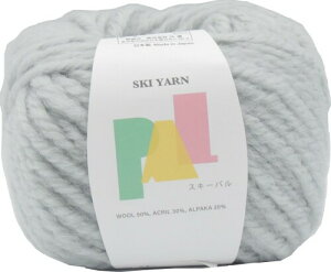 ���A SKI YARN (�X�L�[�ю�) ��҂� �ю� �X�L�[ �p�� �� �ɑ� COL. 6502 ���C�g�O���[ �n ���{�� ��50g 42m