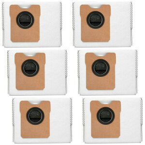 Eufy�p ���p�b�N Auto-Empty C10/Omni C20 �����p �_�X�g�o�b�O �J�[�{���s�D�z 3�w�\�� �S�~�p�b�N �S�~���W�h�b�N�p�g���̂Ď��p�b�N �񏃐��i�i6���Z�b�g�j
