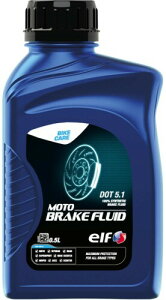 �G���t(ELF) �u���[�L�t���[�h MOTO BRAKE FLUID DOT 5.1 �o�C�N�p ���w������ 0.5L
