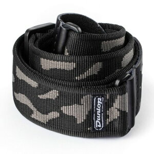 (Jim Dunlop) �W�� �_�����b�v Classic Woven Strap Cammo Grey �N���V�b�N �M�^�[�X�g���b�v �J���O���C