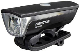 GENTOS(ジェントス) 自転車 ライト LED バイクライト USB充電式 160ルーメン 防滴 XB-B05R ロードバイク