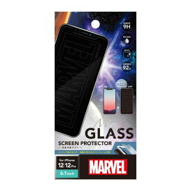 Premium Style iPhone 12/12 Pro用 液晶保護ガラス ［ロゴ］ PG-DGL20G01MVL
