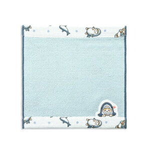 mofusand �T���ɂ�� �^�I���n���J�` �u���[ �L ���� �K�[�[�p�C�� 43-0100070 ��24×24cm