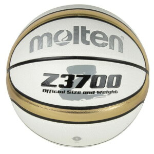 モルテン(molten) バスケットボール 5号球(小学生用) 合皮 白×金 B5Z3700-WZ