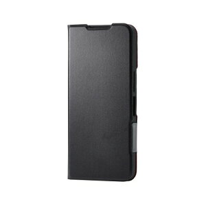 �G���R�� AQUOS wish5(SH-52F) �P�[�X �J�o�[ �蒠�^ �\�t�g���U�[ TPU �ϏՌ� �Ռ��z�� �y�� ���^ �J�[�h���[�|�P�b�g �X�^���h�@�\ �V���v�� �u���b�N PM-S251PLFUBK