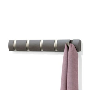 umbra �Ǌ|���t�b�N �E�H�[���n���K�[ ���[ �t�b�N �ؐ� 5�A FLIP HOOK �C���e���A �X�^�C���b�V�� �E�H�[���t�b�N ���� ������� 23188501143 �h���t�g�E�b�h(�_�[�N�O���[)