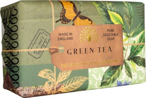 THE ENGLISH SOAP COMPANY �U �C���O���b�V���\�[�v�J���p�j�[ Anniversary Collection �A�j�o�[�T���[�R���N�V���� Luxury Shea Butter Soap ���O�W���A���[�V�A�o�^�[�\�[�v GREEN TEA �O���[���e�B
