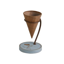 アビテ(Habiter) 鉢 アイスクリーム・フラワーポット・S ブルー WEY-301-BL