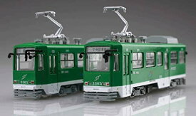 1/150 雪ミク電車シリーズNo.11 雪ミク電車2022バージョン(標準色用3300形付き)2両セット プラモデル