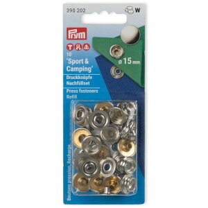 �v����(Prym) �X�i�b�v�{�^�� Sport & Camping ��[�p [�t�@�C]15mm 10�g�� �j�b�P�� 390202