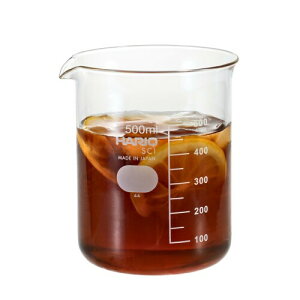 HARIO(�n���I) �r�[�J�[ ���p�e�� 500mL �ϔM�K���X ���{�� BK-500