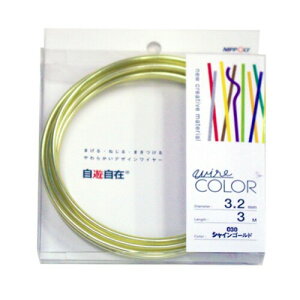 NIPPOLY ���V���� wire COLOR 3.2[�t�@�C]×3m�� �V���C���S�[���h