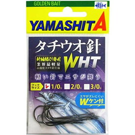 ヤマシタ(YAMASHITA) タチ魚針 WHT 1/0 605082